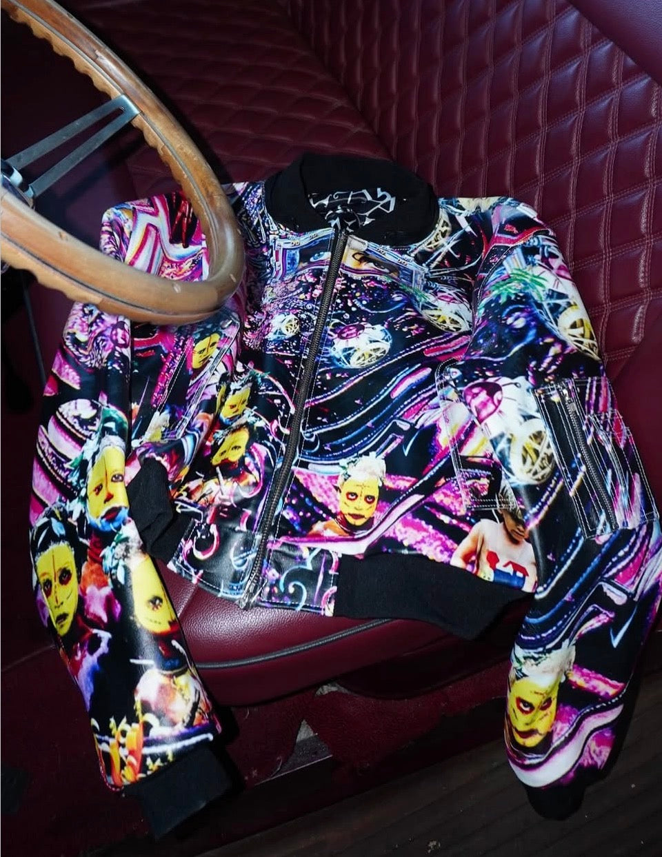 JSA® DANGEROUS LEATHER BOMBER