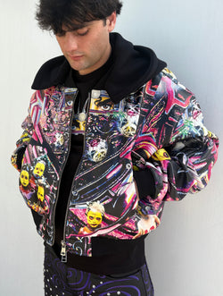 JSA® Lambskin Leather Bomber