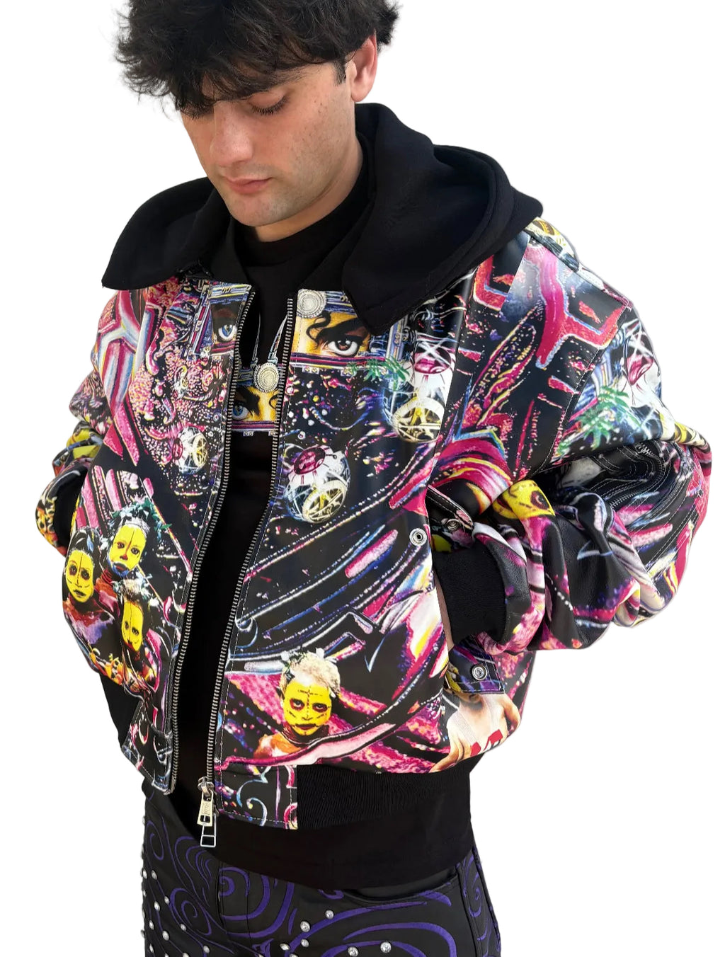 JSA® DANGEROUS LEATHER BOMBER